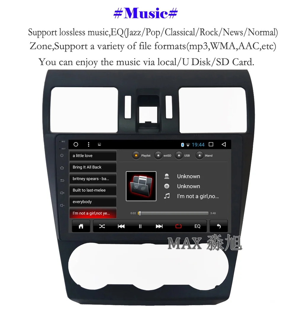 Excellent MAX Android 8.1.0 Car DVD Player for Subaru WRX Forester 2014 2015 2016 Car Radio RDS BT 4G WiFi SWC GPS Navigation Free Map 5