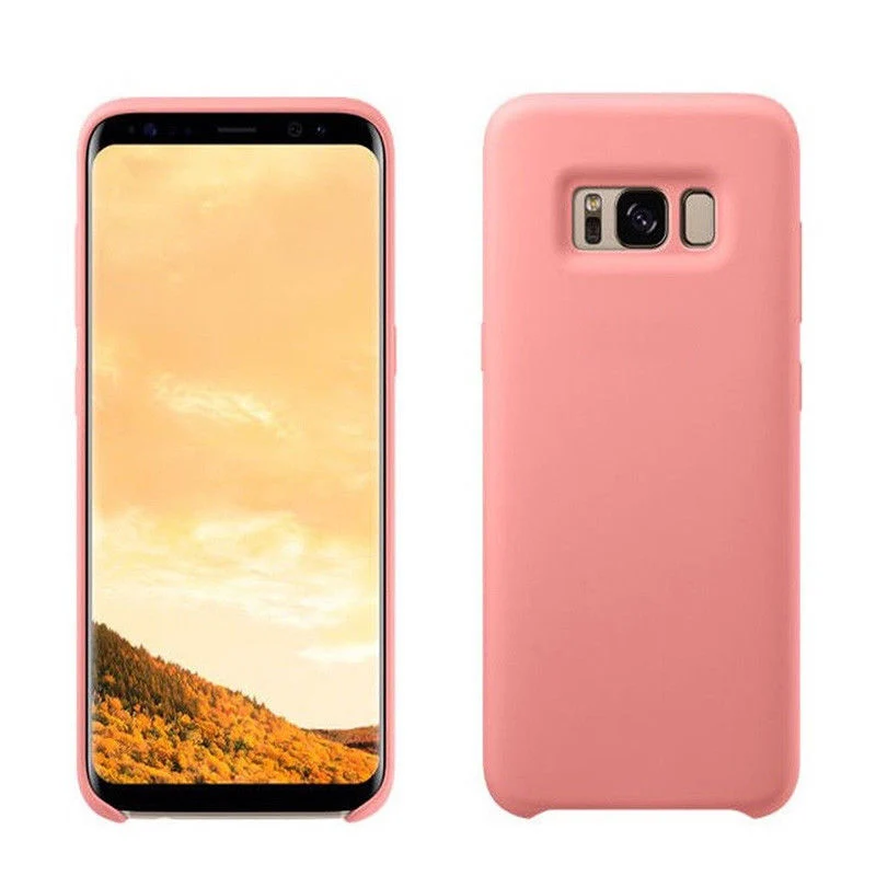 Оригинальный чехол для Samsung Note 8 Note9 S8 Plus S9 S10Lite жидкий силиконовый мягкий из ТПУ S10