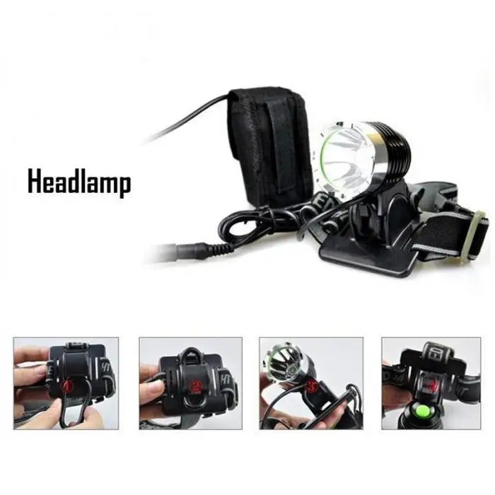 Excellent Bike LED Front Light Rechargeable Waterproof Cycling Headlight for Bicycle FI-19ING 19