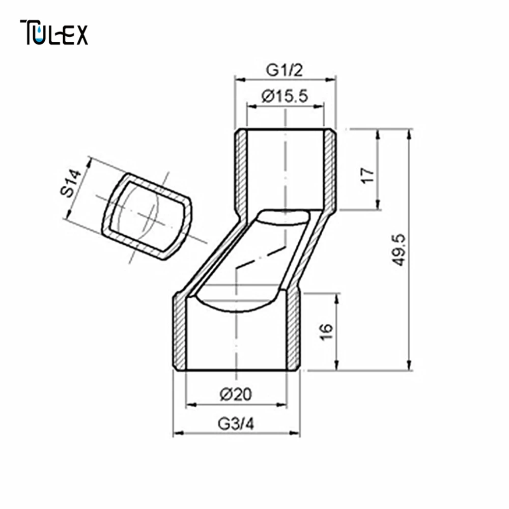 Tulex душевой адаптер для крана из нержавеющей стали настенный Регулируемый ширина для смесителя душевых аксессуаров угловой клапан соединитель