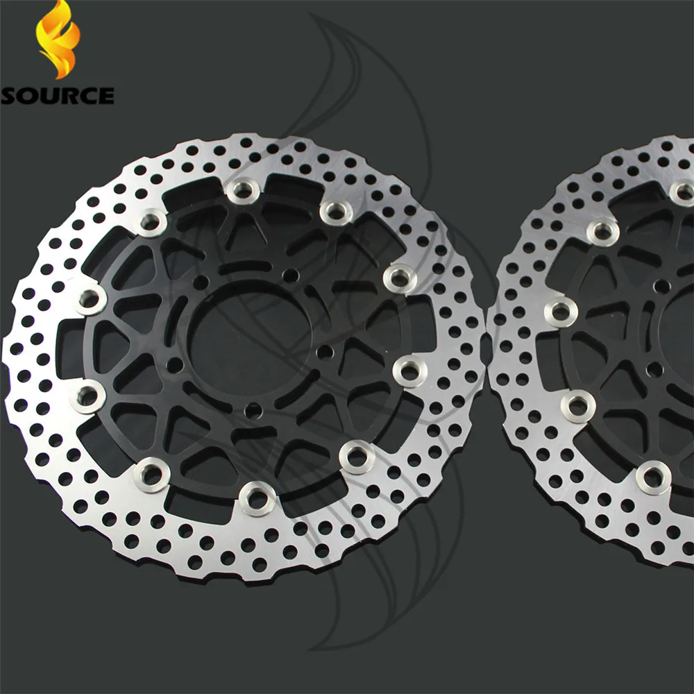 motorcycle Aluminum alloy inner ring & Stainless steel outer ring Front Brake Disc Rotor For KAWASAKI Z 800/ABS 2013