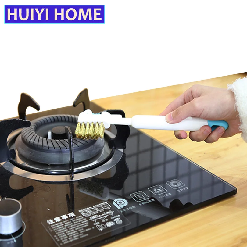 Gas Stove Cleaning Brush Kitchen Practical Cleaning Tools Household