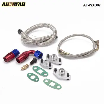 

Oil Feed Line Kit Flange For Toyota Supra 1JZGTE 2JZGTE 1JZ/2JZ Single Turbo AF-WXB07