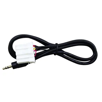 

50pcs New Car 3.5mm AUX Audio CD Interface Adapter Cable For Mazda 2 3 5 6 2006-2013