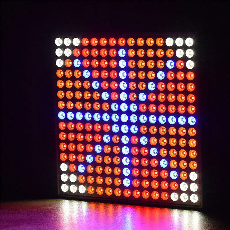 

GERUITE 45W 225LED High Power Plant lamp AC85~265V Full Spectrum LED Greenhouse Plants Hydroponics Flower Panel Grow Light
