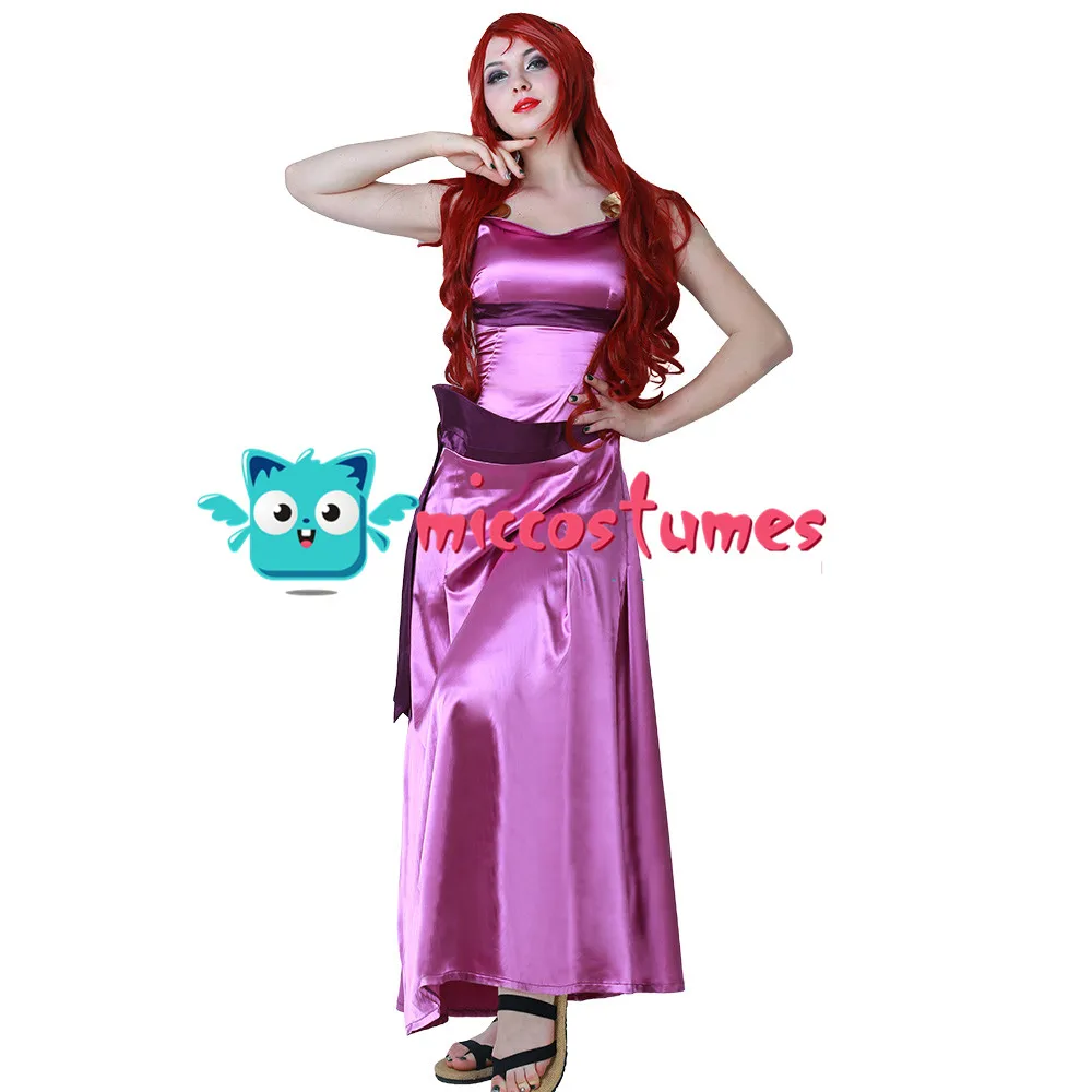 Платье для косплея Hercules Princess Megara Женский костюм на Хэллоуин | Тематическая одежда