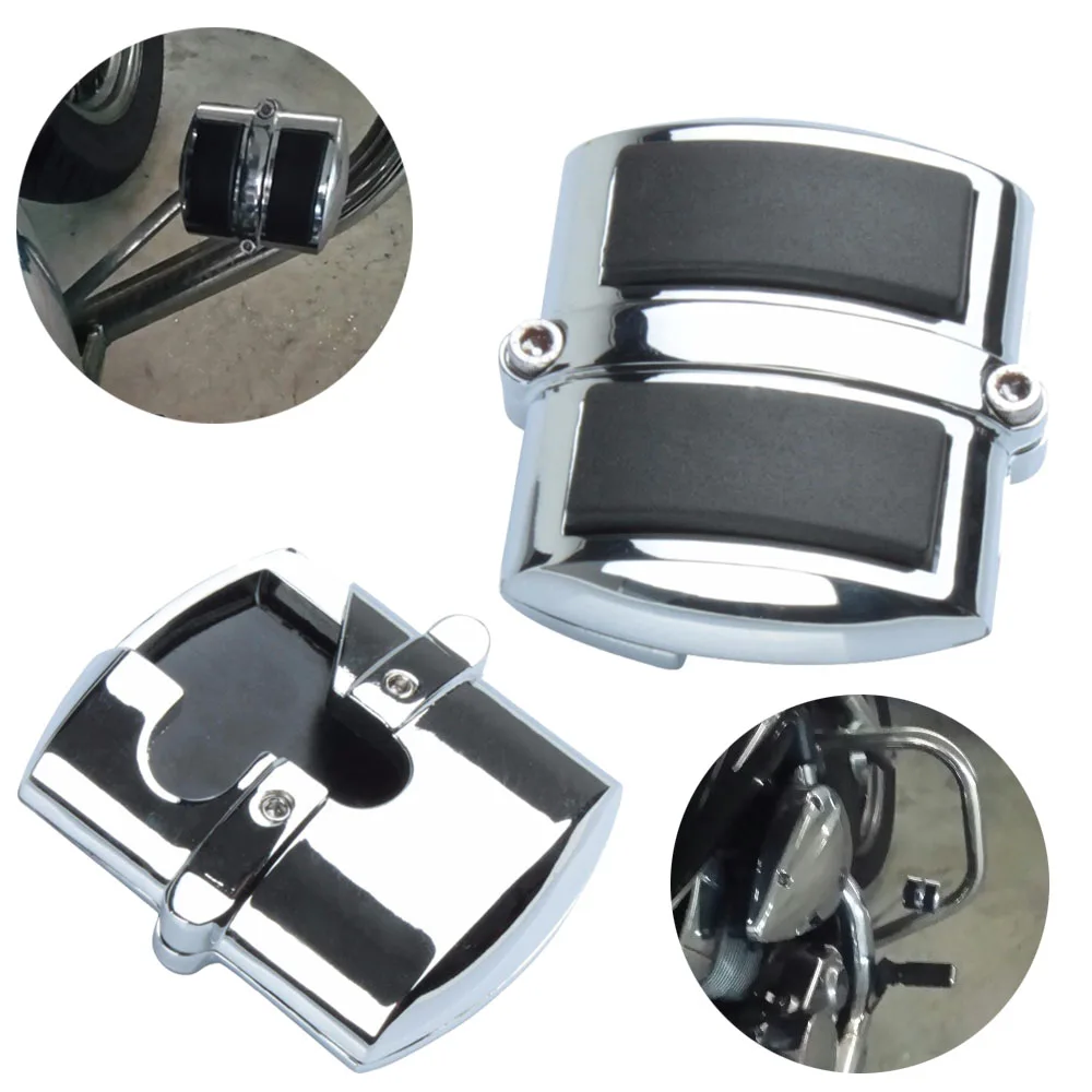 

Motorcycle Brake Pedal Pad Cover For Honda VLX600 Shadow 750 Spirit Magna 1100 Sabre ACE Spirit For Kawasaki VN 750 900 1500