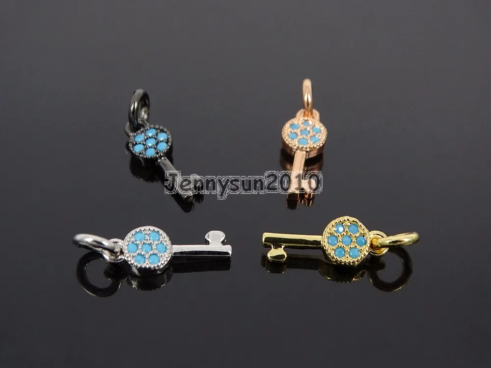 jennysun2010 Side Drilled Metal Skull Bracelet Necklace Earring Craft Connector Charm Beads Gold Tone 10pcs per Bag for Bracelet Necklace Earrings Jewelry Making Crafts Design