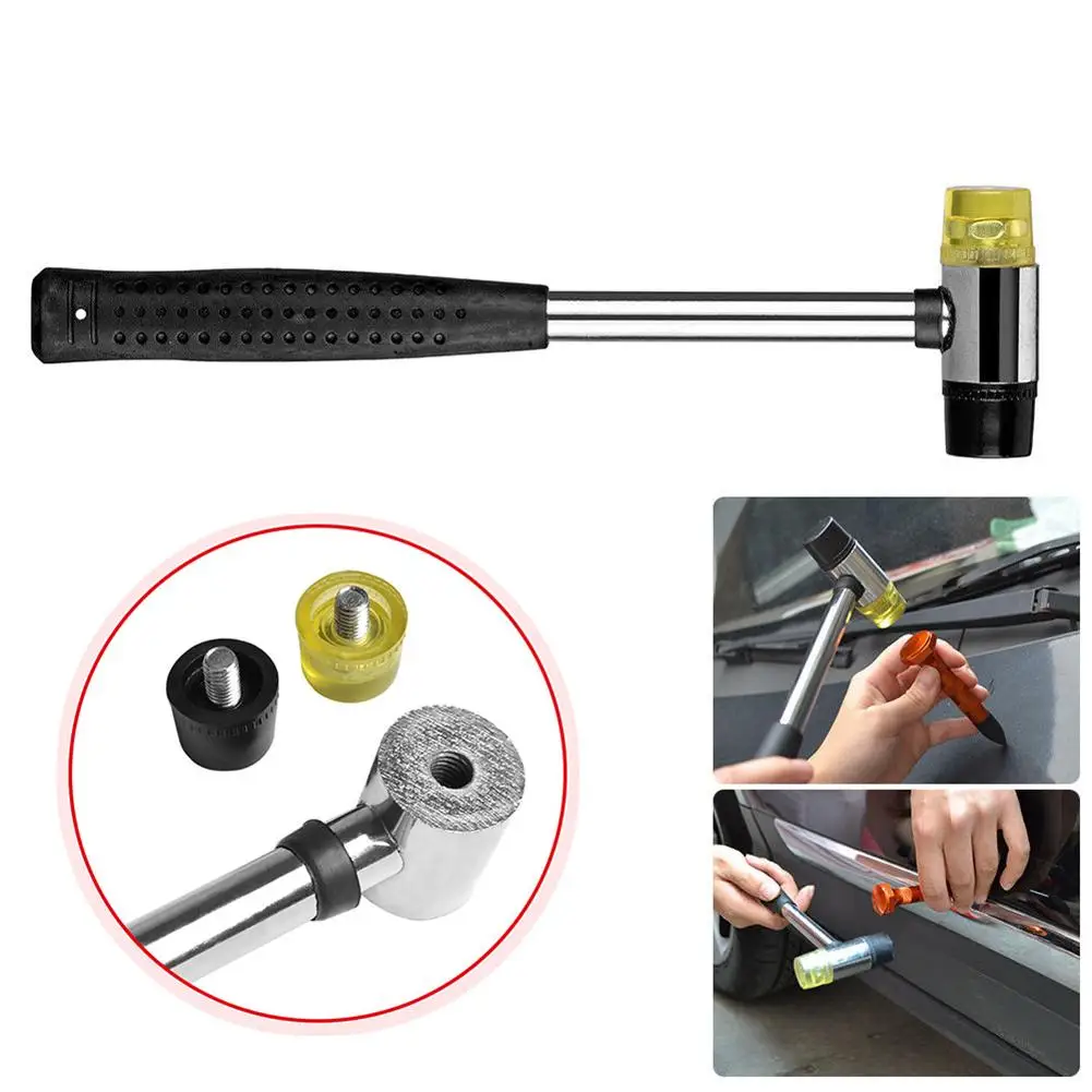 

25cm Auto Car Vehicle Body Paintless Hail Dent Removal Rubber Hammer Repair Tool Car Dent Repair Hammer