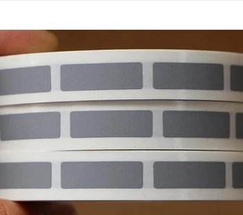 

1000pcs 7x22mm silver adhesive SCRATCH OFF sticker DIY manual hand made scratched stripe card film