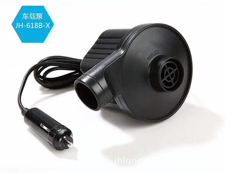 Input AC 220V Car Electric Air Pump for Camping Airbed Boat Toy Inflator Inflate Deflate Toys Air Bed Compression Bag Mattress