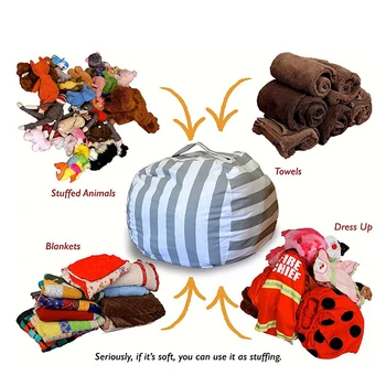 

Portable Storage Bag Convenient Outside Picnic Travel Zip Lock Canvas Bag Ultra Large Capacity Clothes Kids Plush Toys Organizer