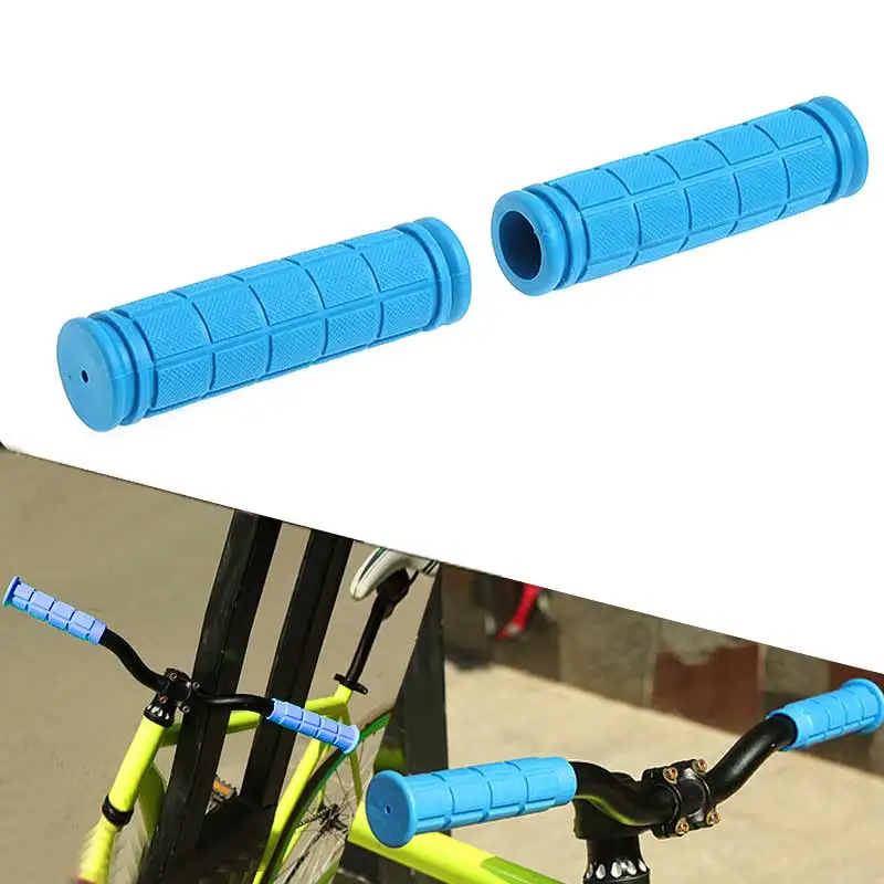 1 زوج دراجة المقود القبضات لينة المطاط الدراجات BMX الدراجة الجبلية MTB سكوتر الثابتة والعتاد بار نهاية أجزاء التبعي أداة ALS88