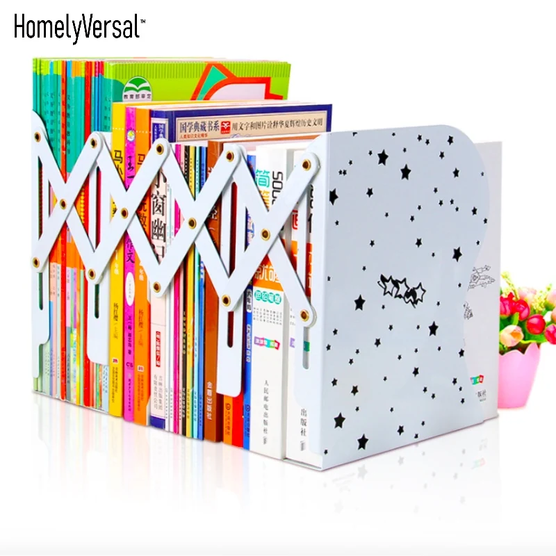 Kawaii мультяшный металлический книжный блокнот стоячий растягивающийся