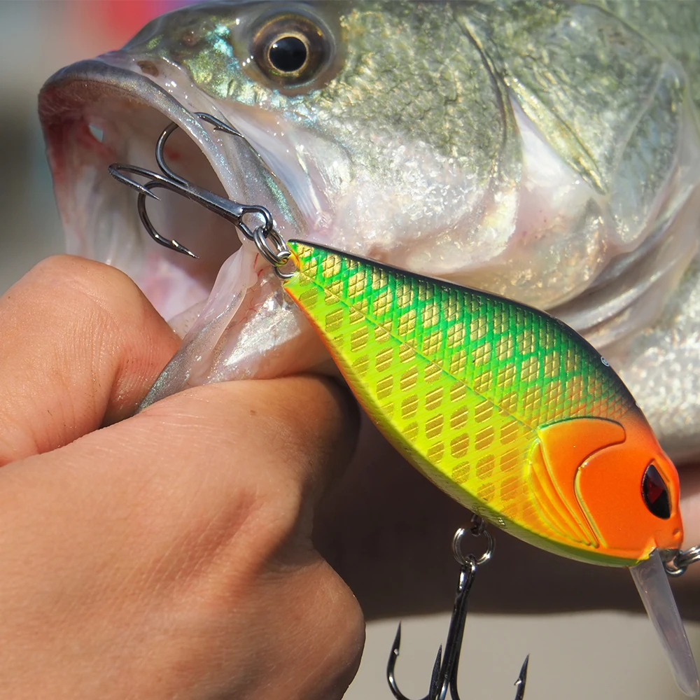 الشؤم 58mm 9g سنوب VIBS VKR58 الضحلة الغوص Crankbaits الصيد إغراء حشرجة الصوت المتذبذب الاصطناعي الصلب الطعم الاصطناعي الشؤم 58mm 9g سنوب VIBS VKR58 الضحلة الغوص Crankbaits الصيد إغراء حشرجة الصوت المتذبذب الاصطناعي الصلب الطعم الاصطناعي