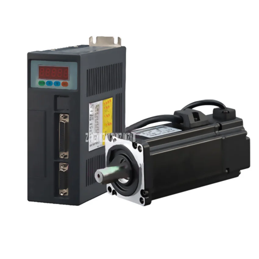 

New Arrival 400W Servo Motor Set 60ST-M01330 AC Servo Drive And 1.27N.M.0.4KW, 3000 rpm Servo Motor 220V 14MM 60 * 60 Hot Sale