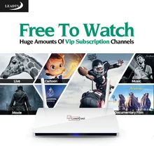 Leadtv подписки IPTV 700 Европа каналы leadcool Smart TV Box для Android 4.4 арабский французский Германии турецкий испанский iptv поле