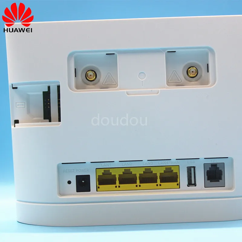 Разблокированный используемый HUAWEI B315 B315S-608 4G LTE CPE 150 Мбит/с 4G LTE FDD TDD беспроводной шлюз Wifi маршрутизатор PK B310 B593 E5186