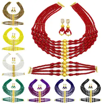 

African Beads Jewelry Set