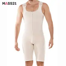 MASS21, мужское Корректирующее белье, боди для похудения, Корректирующее белье для всего тела, подтягивающее ягодицы, Утягивающее нижнее белье, утягивающее белье с контролем живота размера плюс