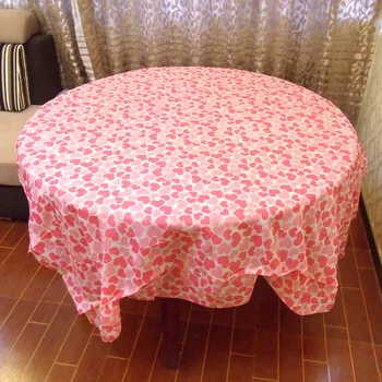 

Disposable Table Cloth Wedding Banquet Thickened Red Plaid Double Happiness Table Cloth Tablecloth Round Tablecloth Table Cover