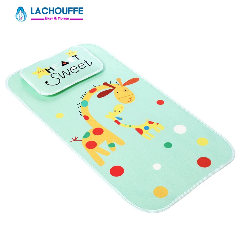 

Baby Bedding Mattresses Summer breathable silk mattress buckwheat husk Filled pillow recommend Natural plant dye health printing