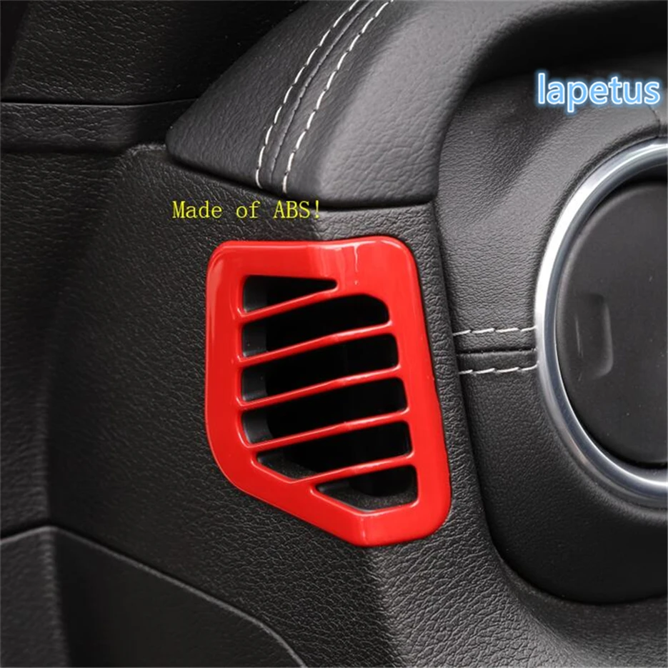 

Lapetus Colorful Side Dashboard Air Condition AC Outlet Vent Decoration Frame Cover Trim ABS Fit For Jeep Wrangler JL 2018 2019