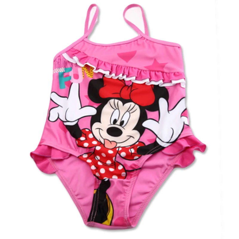 FINAL SALE!!! One piece Children Swimwear Mouse design Gilrs swimsuit kids swimwear swimsuit for ...