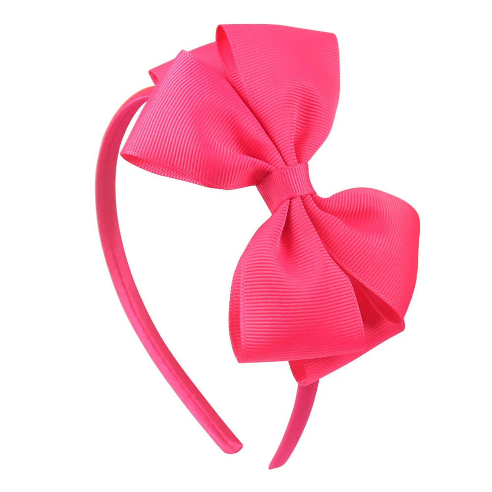 grosgrain ribbon hair bow