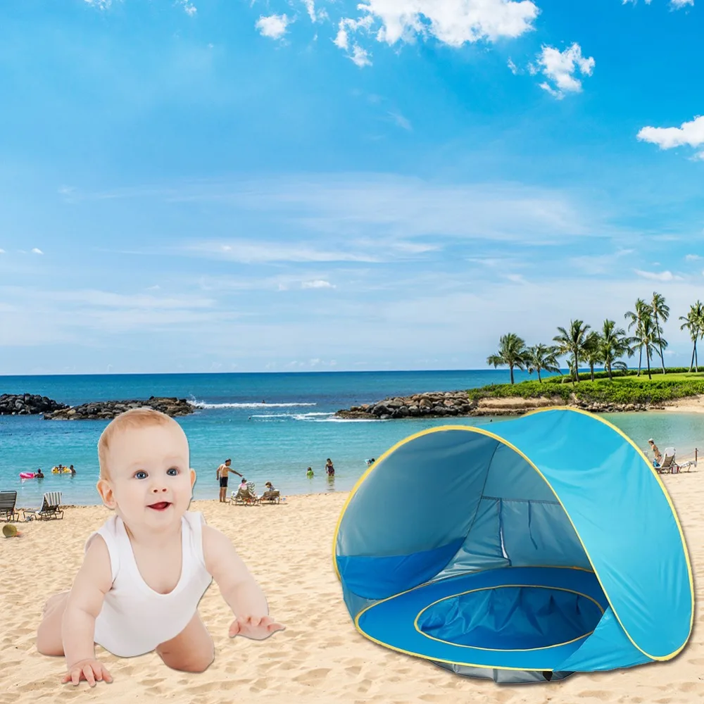 Infant Baby Kids Beach Tent Pop Up Portable Shade Pool UV Protection Sun Shelter