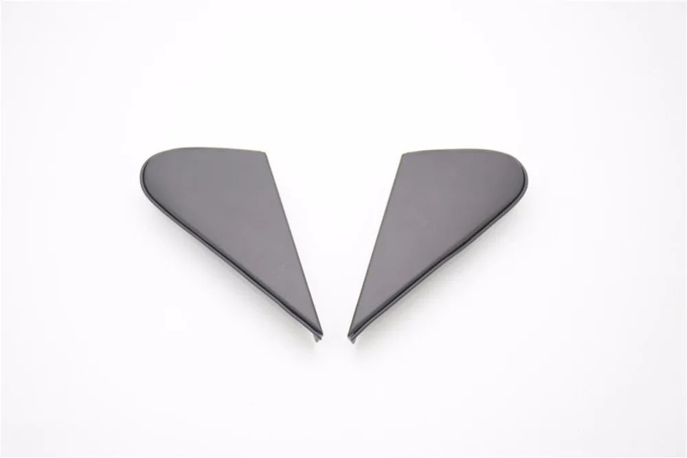 

1Pair Left Right Side Door Rear View Mirror Window Triangle Covers For Toyota RAV4 2009-2012