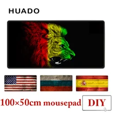 

New Rubber Mouse Pad XXL mousepad desk carpet 100X50cm large gamepad mats for csgo/world of
