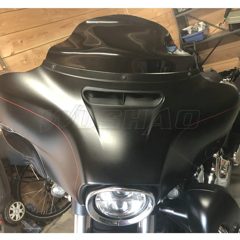 Windscreen For Harley 1996-2013 FLHX CVO Touring Bolt Double Bubble Windshield