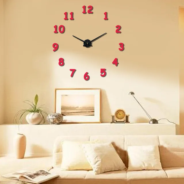 2017 3D DIY Große Wanduhren Modern Design Große Diy Acryl Uhren ... 2017 3D DIY Große Wanduhren Modern Design Große Diy Acryl Uhren ...
