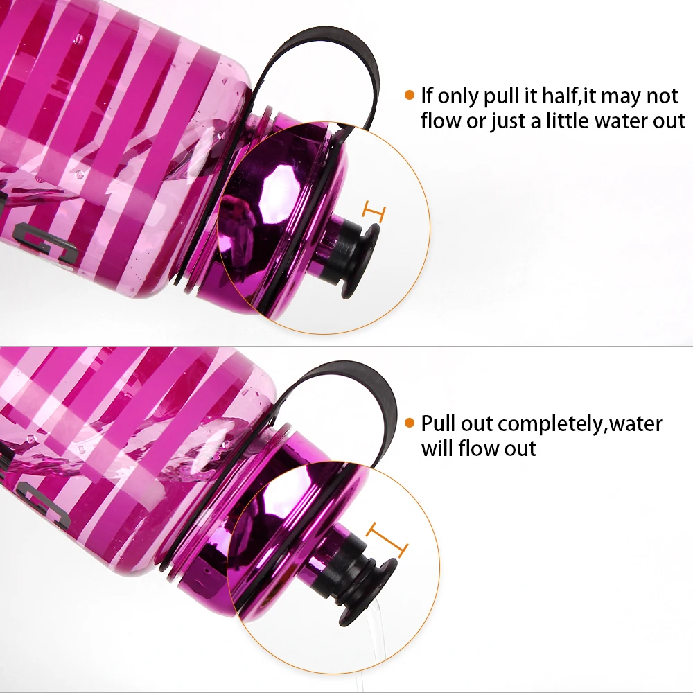 Sport-Water-Bottle-1000ml-Large-Capacity-sports-bottle-for-Water-Tour-Electroplate-Lid-Straw-Red-stripes (4)