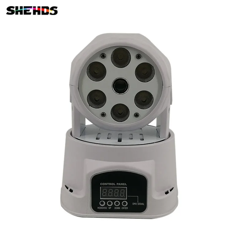 

2pcs 6x12W(+10W) Wash and Laser LED Moving Head Green Laser Dj Disco Light Digital LED RGBW DMX 512 Stage Lighting Party Club