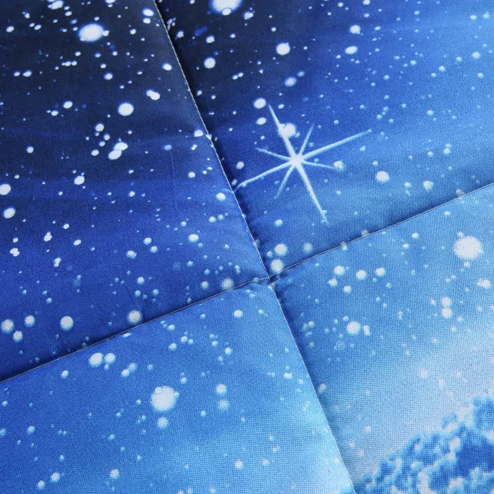 Svetanya межзвездное звездное небо одеяло с принтом и наволочками постельные принадлежности плед тонкое одеяло ed