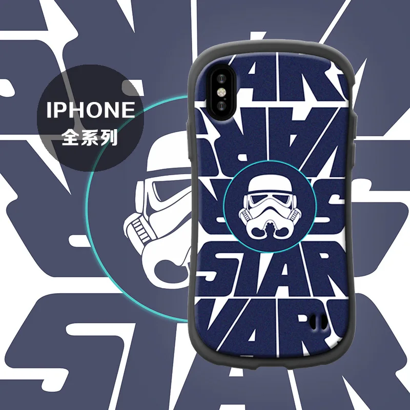 

Star Wars iface case for iphone X XS 8 7 6 6S PLUS Soft silicone phone cover Darth Vader Storm Trooper Robot coque fundas 8plus
