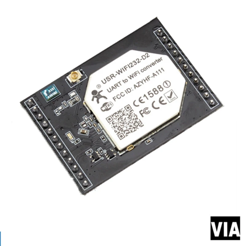 

USR-WIFI232-D2 Direct Factory Top Quality USR Serial Wifi Dual Lan Port Serial Port UART To WIFI Module Free Antenna