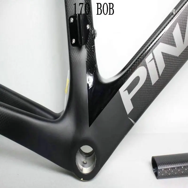 

Free shipping 2018 hot sales t1100 170 BOB racing carbon road bicycle frame 44 46.5 47 50 51.5 53 54 55 56 57.5 59.5cm frameset