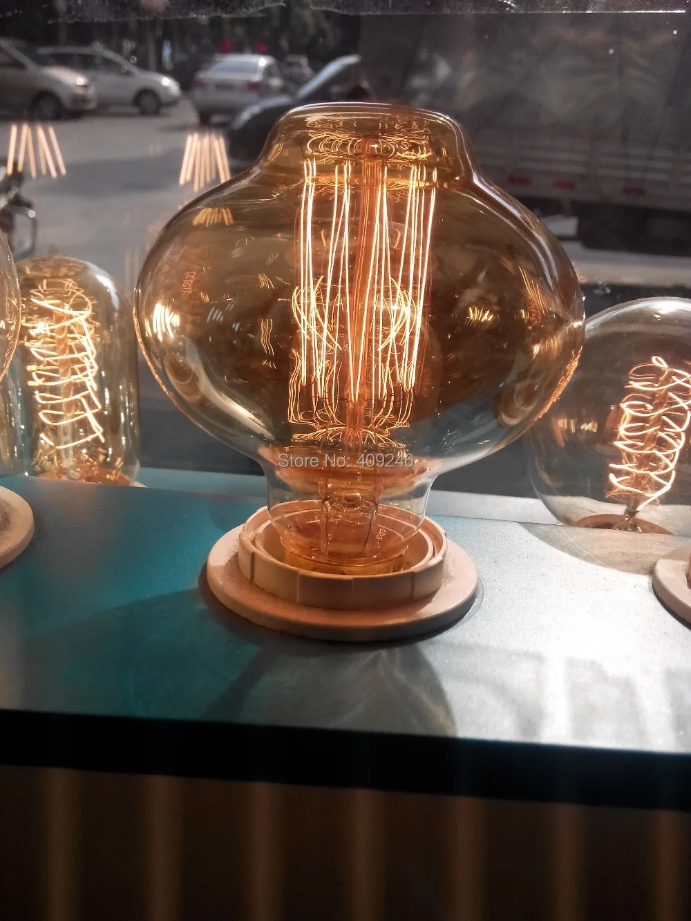 10PCS/Edison Personality Decoration Tungsten Filament Incandescent