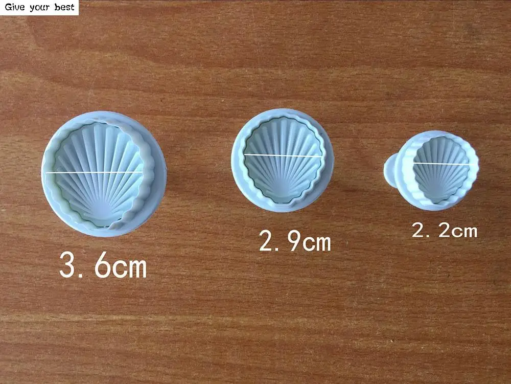 3 шт./компл. оболочки Форма Весна инструменты для тортов печенье Пластик вырубки для печенья пасты сахара Пресс Формы инструмент для украшения торта