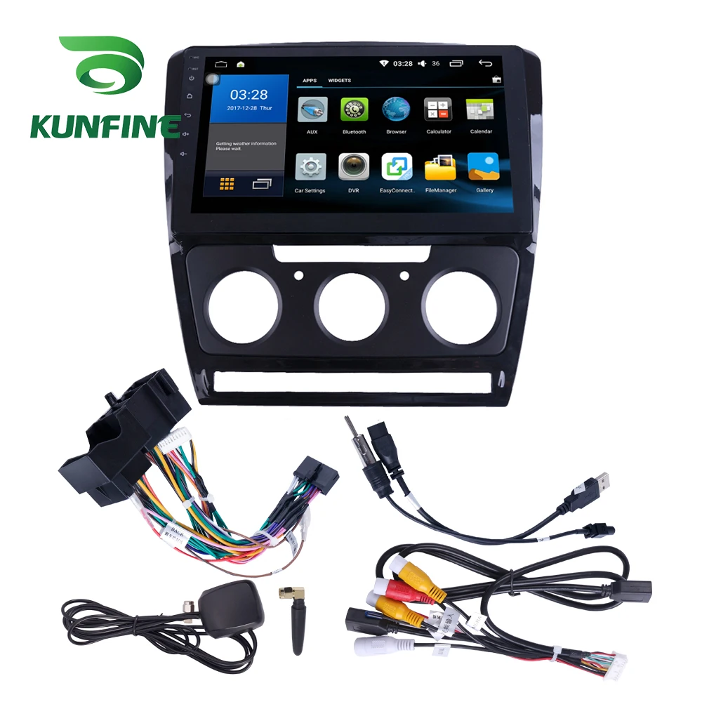 Android Car DVD GPS Navigation Multimedia Player Car Stereo For Skoda Octavia 2007-2013 MT Radio Headunit (8)