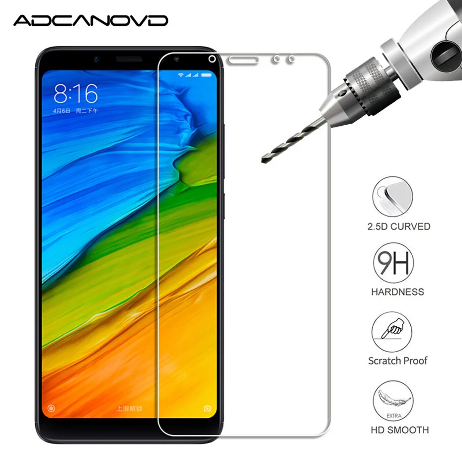9H закаленное стекло для xiaomi redmi 5 plus 4X 4A 5A 6A Защита экрана xiomi 6 pro Note note 4x защитная