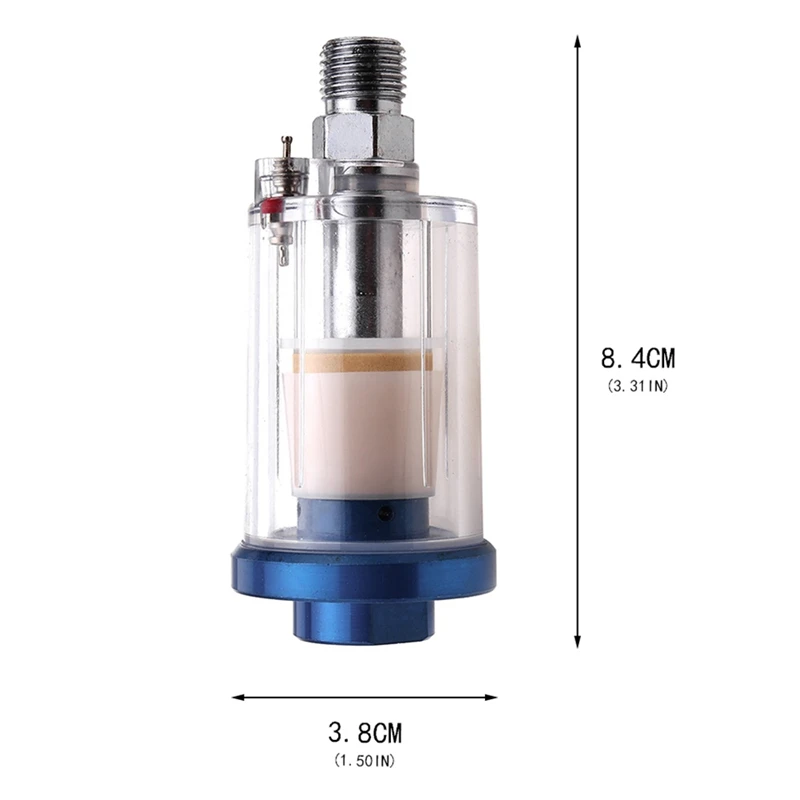 Пистолет-распылитель 1/" Воздушный мини-фильтр для воды, ловушка для очистки краски, распылитель влаги, Краскораспылитель, краски, инструменты, пневматический инструмент