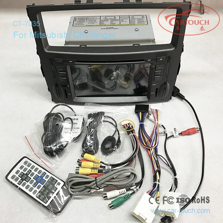 Clearance Cartouch(R) 7" Car DVD GPS Radio For Mitsubishi Pajero 2006 2007 2008 2009 2010 2011 800x480 support TMPS WIFI DVR Rear camera 4