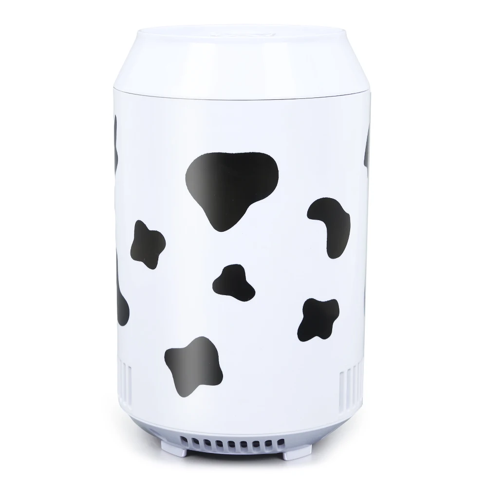 Мини USB холодильник кулер для автомобиля Домашний Настольный MBeverage Банки Охладитель для напитков морозильник пиво охладитель холодильник теплее охладитель - Цвет: Milk White