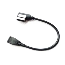 Moonet Автомобильный USB адаптер AUX кабель подходит для Audi A6L 4L Q5 Q7 A8L S5 A5 A1 Magotan Touareg, VW Jetta Golf Tiguan Turan QX071