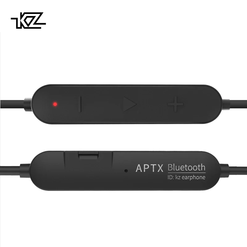KZ Aptx MMCX Bluetooth Cable Module Wireless Adapter Detachable Cord IPX5 Waterproof for MMCX Earbuds Bluetooth Headphones Cable
