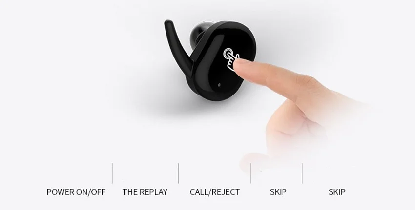 Touch two V4.1 wireless headset 8